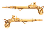 Load image into Gallery viewer, "It was me that did it!": A Rare Early-Victorian 18ct Gold 'Percussion Pistol' Novelty Propelling Pencil on the First Attempted Assassination of Queen Victoria