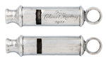 将图片加载到图库查看器，"You broke the square": An Intriguing Pre-WW1 Sterling Silver "Trench" Whistle Presented by Colonel Sir Percival Scrope Marling, VC, CB, DL
