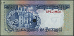 将图片加载到图库查看器，Banco de Portugal, colour trial 20 Escudos, ND (1964), specimen number 158
