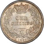 Load image into Gallery viewer, Victoria, 'Young Head' Shilling, 1867 [Die 25]
