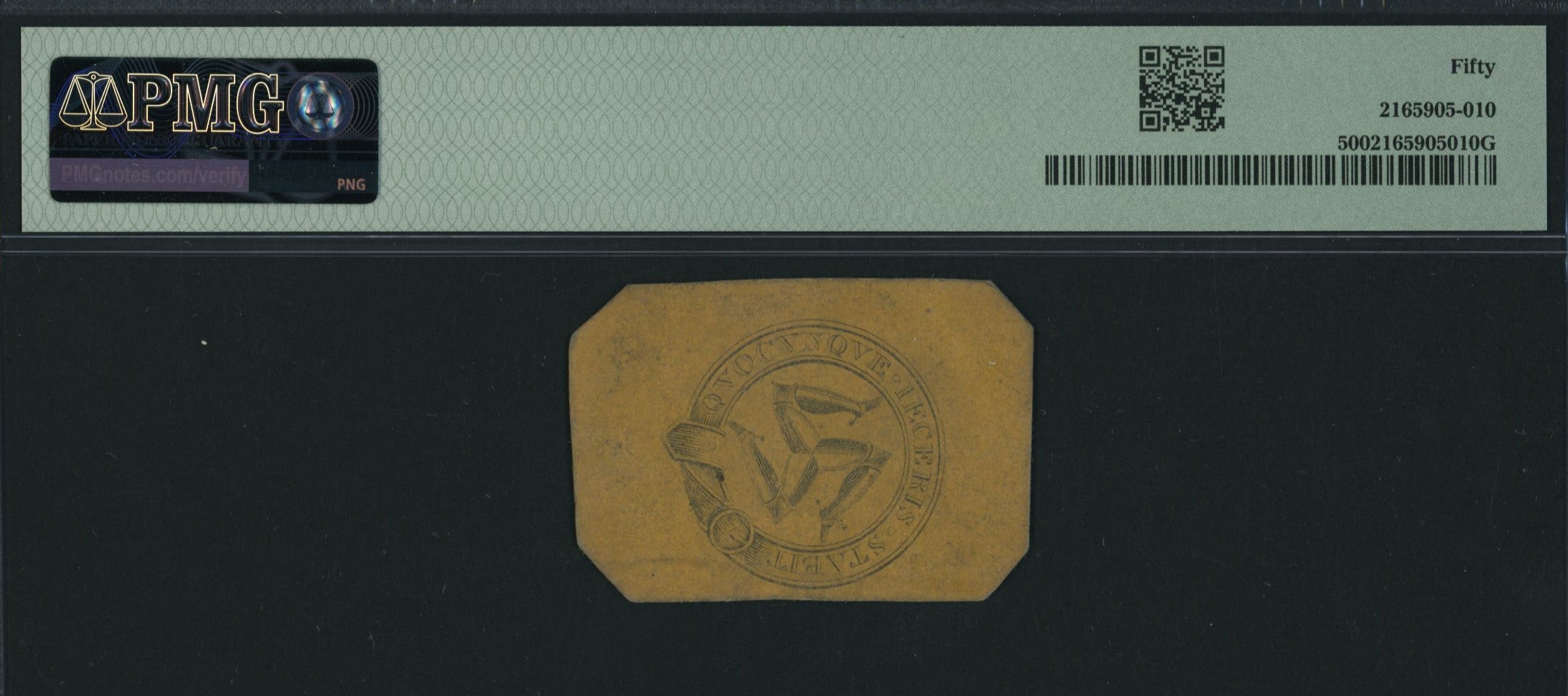 Isle of Man, Brawse Kirk Andreas 1/- Shilling Shilling (1814-16), serial number 847