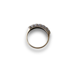 Load image into Gallery viewer, 1985 Seven-Stone Diamond Ring in 9K Gold, Size O
