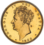 将图片加载到图库查看器，George IV, Proof Sovereign, 1826
