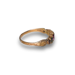 Load image into Gallery viewer, Victorian ‘REGARD’ Six-Stone Ring in 15K Gold, Size T
