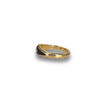 Load image into Gallery viewer, Victorian Mourning Ring in 18K Gold, Size P
