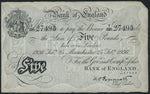 Load image into Gallery viewer, Bank of England, K.O. Peppiatt, £5, Manchester, 25th February 1936, serial number T/220 27493
