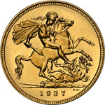 Load image into Gallery viewer, George VI, Proof Sovereign, 1937
