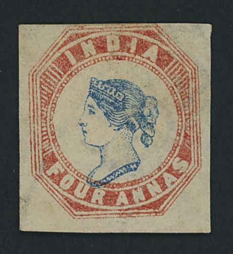 India, 1854-55 Four Anna