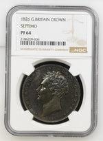 Load image into Gallery viewer, George IV, Pattern Crown, 1826 SEPTIMO
