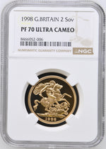 Load image into Gallery viewer, Elizabeth II, Gold Proof Double Sovereign, 1998
