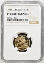 Load image into Gallery viewer, Elizabeth II, Gold Proof Sovereign, 1981
