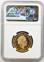 将图片加载到图库查看器，Elizabeth II, 'Innovation in Science' Gold Proof 50p, 2022 - Alan Turing
