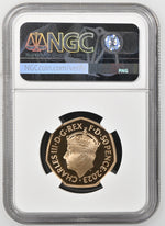 Load image into Gallery viewer, Charles III, Coronation Gold Proof 50p, 2023
