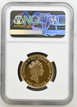 将图片加载到图库查看器，⚽ Elizabeth II, Gold Proof Two-Pounds, 1986 ⚽
