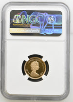 将图片加载到图库查看器，⚽ Elizabeth II, Gold Proof Half-Sovereign, 1982 ⚽
