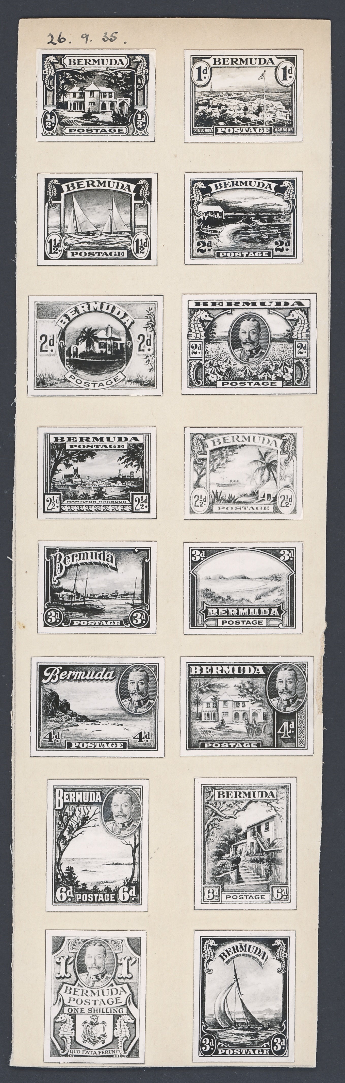 Selection of Bermuda Essays by Bradbury Wilkinson (1936-1947)