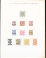 将图片加载到图库查看器，Complete De La Rue &quot;Before and After&quot; Presentation Book
