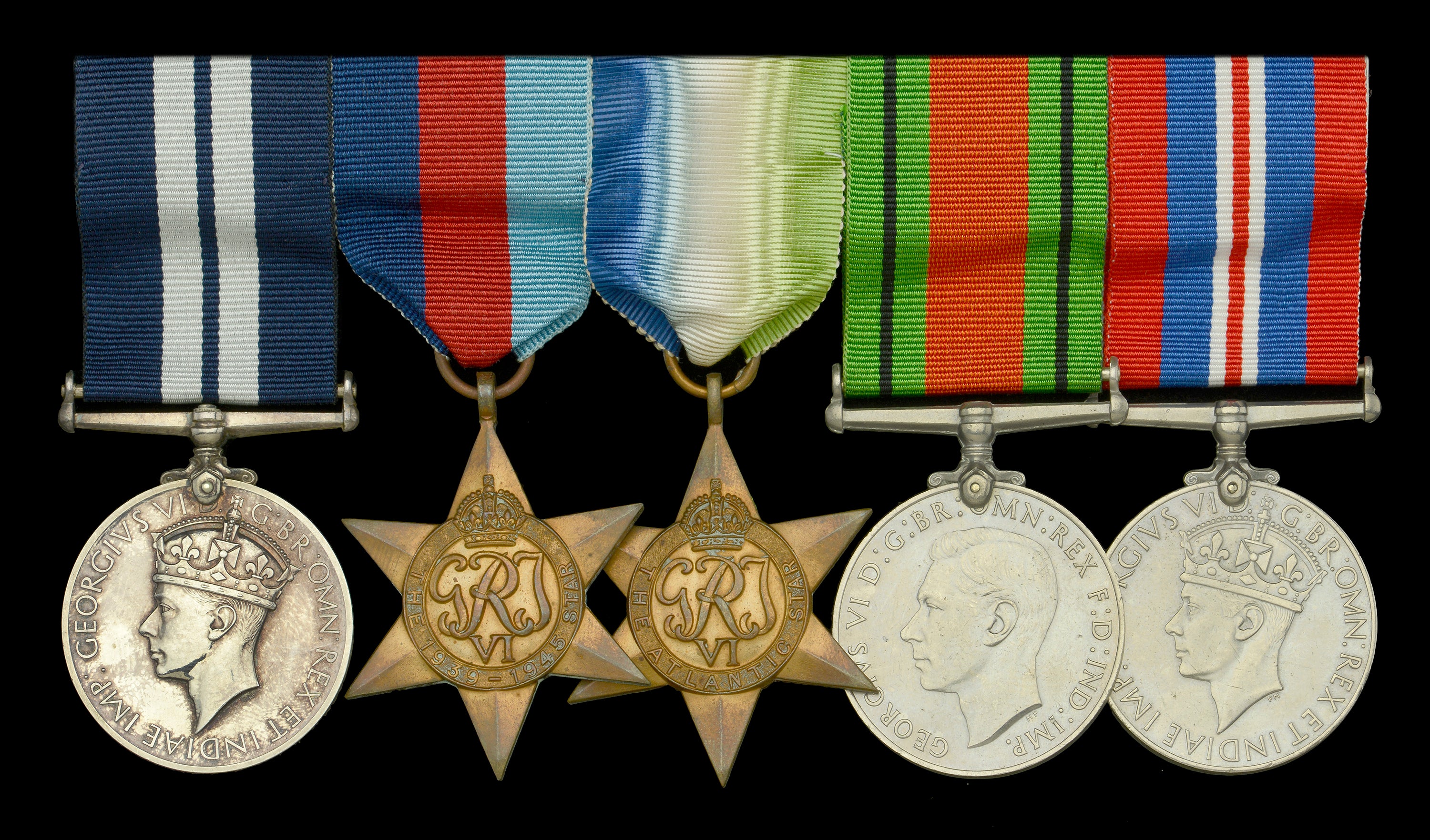 An early 1940 submariner’s D.S.M. group of five