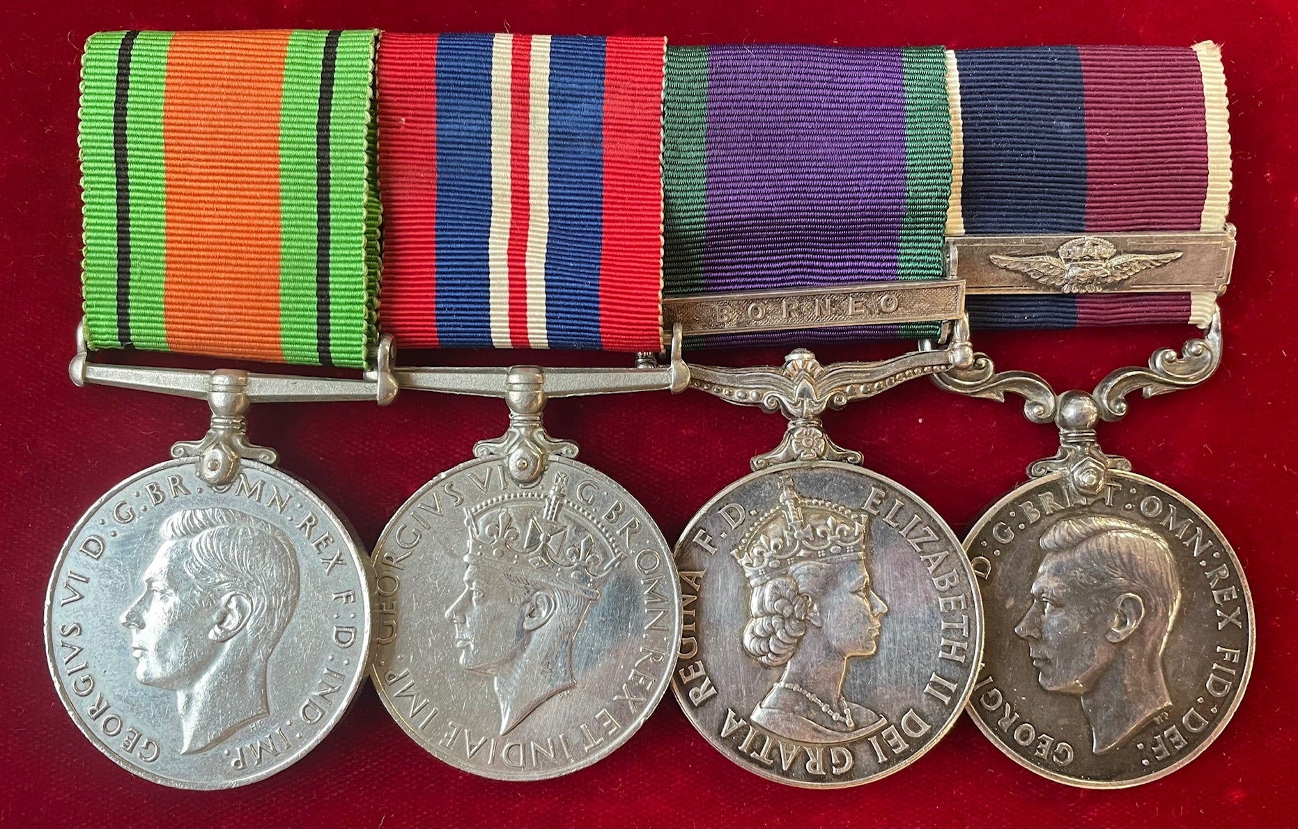 Warrant Officer L. A. Peel, Royal Air Force Group of Four