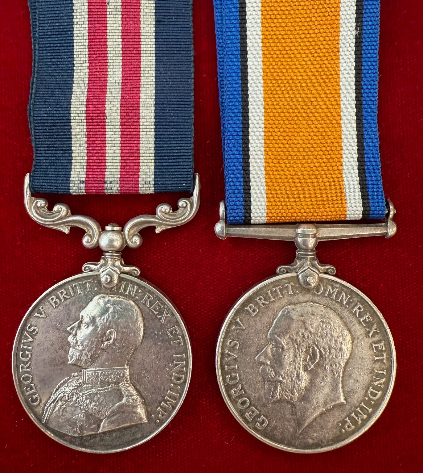 RESERVED Very Rare Mesopotamia 1920 Operations M.M. Pair