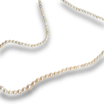 将图片加载到图库查看器，Single Strand Cultured Graduated Pearl Necklace with Marcasite
