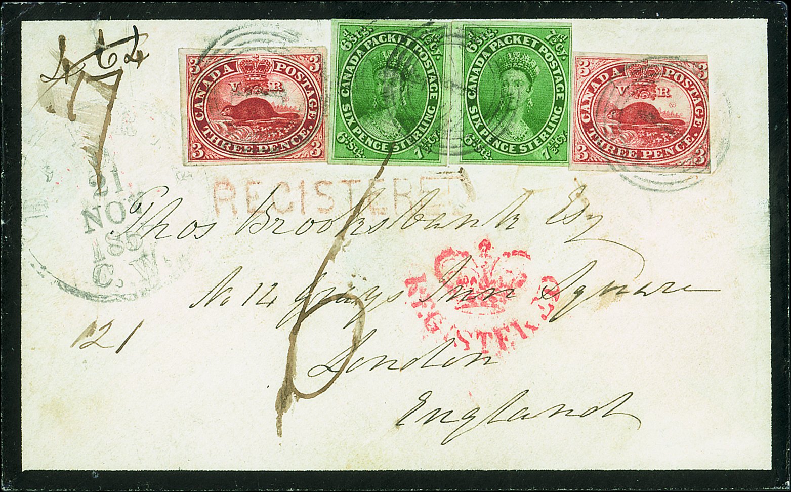 Joseph Hackmey Canadian Pence Issue Covers