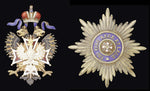 将图片加载到图库查看器，The Superb Russian Imperial Order of the White Eagle Bestowed upon Field Marshal the Lord Grenfell N/A
